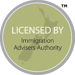 Licensed by the Immigration Advisory Authority in New Zealand