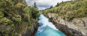 Scenic landscape of New Zealand.